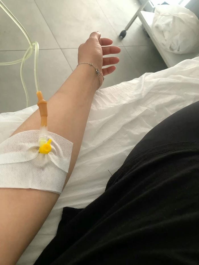 Truyền nước buổi sáng