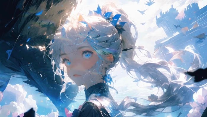 ảnh anime 4k sống động