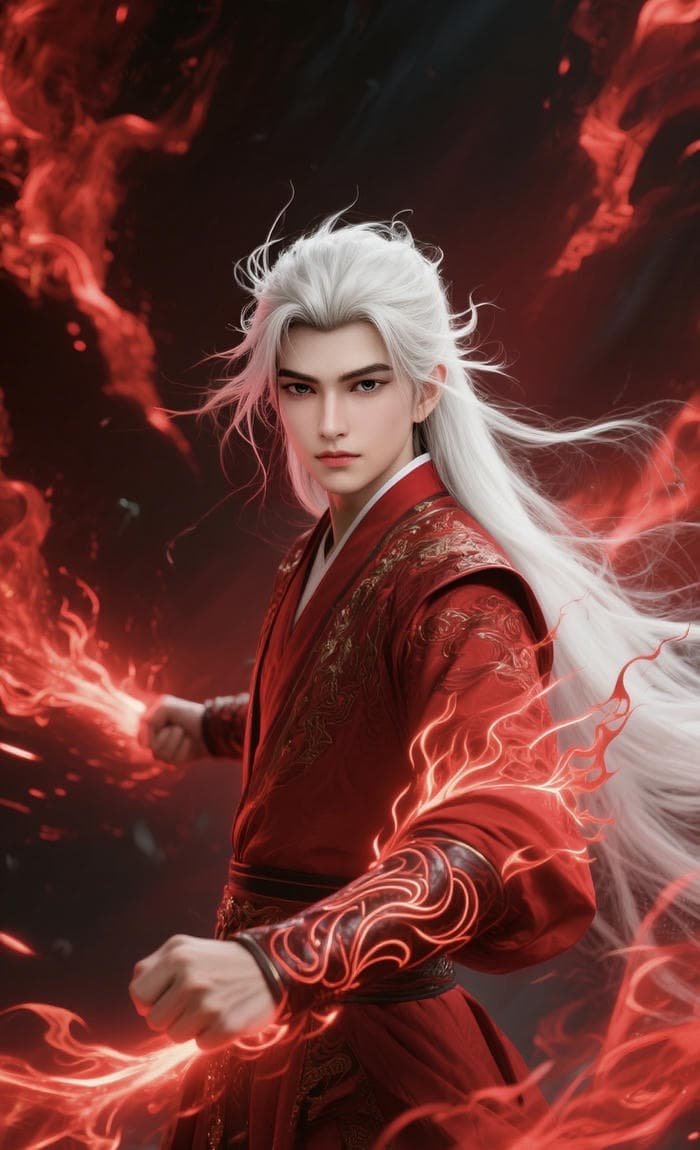 ảnh anime boy cổ trang cool ngầu