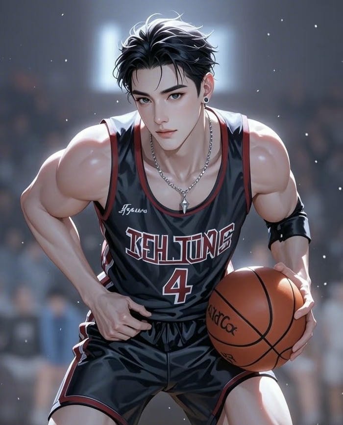 ảnh anime đội tuyển bóng rổ