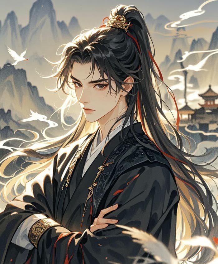 ảnh anime kiếm hiệp nam