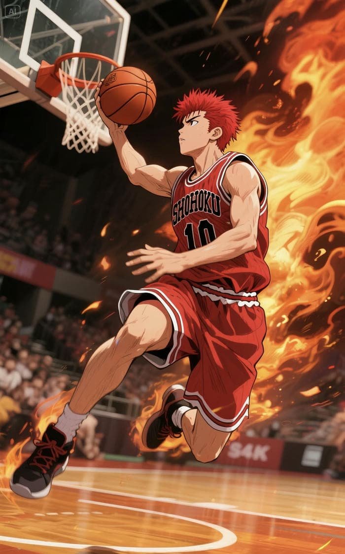 ảnh anime nam bóng rổ