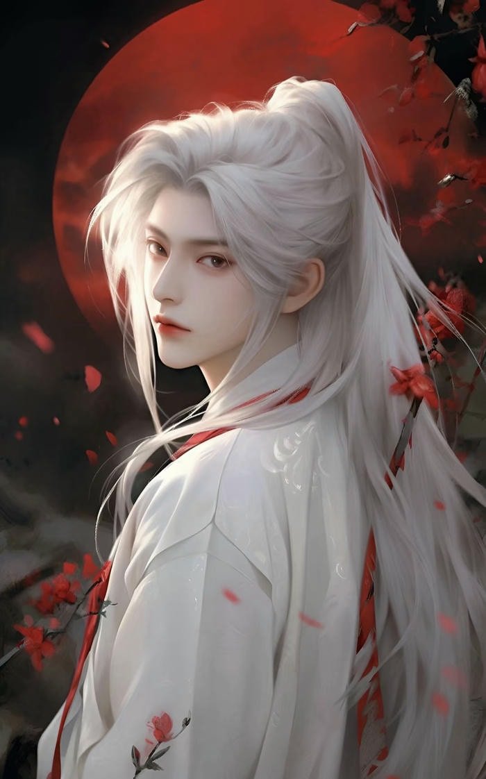 ảnh anime nam cổ trang kiếm sĩ