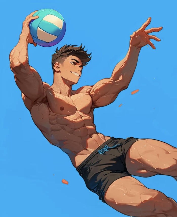 ảnh anime nam thể thao