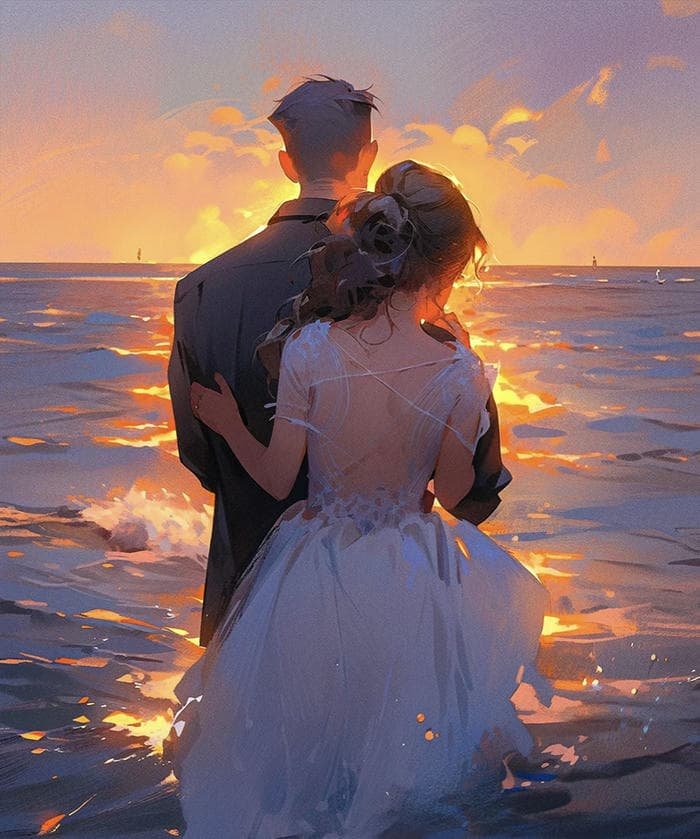 ảnh anime nhớ người yêu