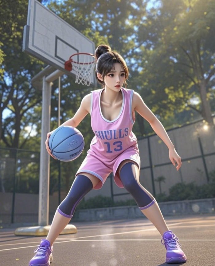 ảnh anime sân bóng rổ