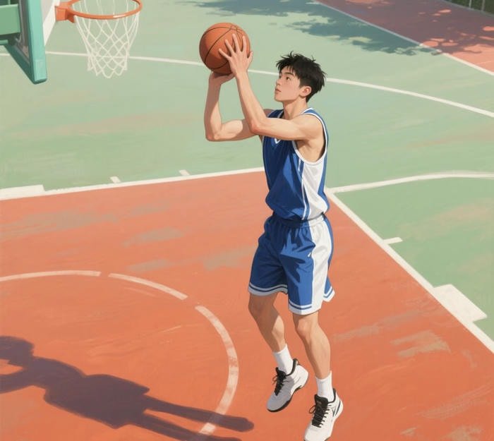 ảnh anime tập bóng rổ