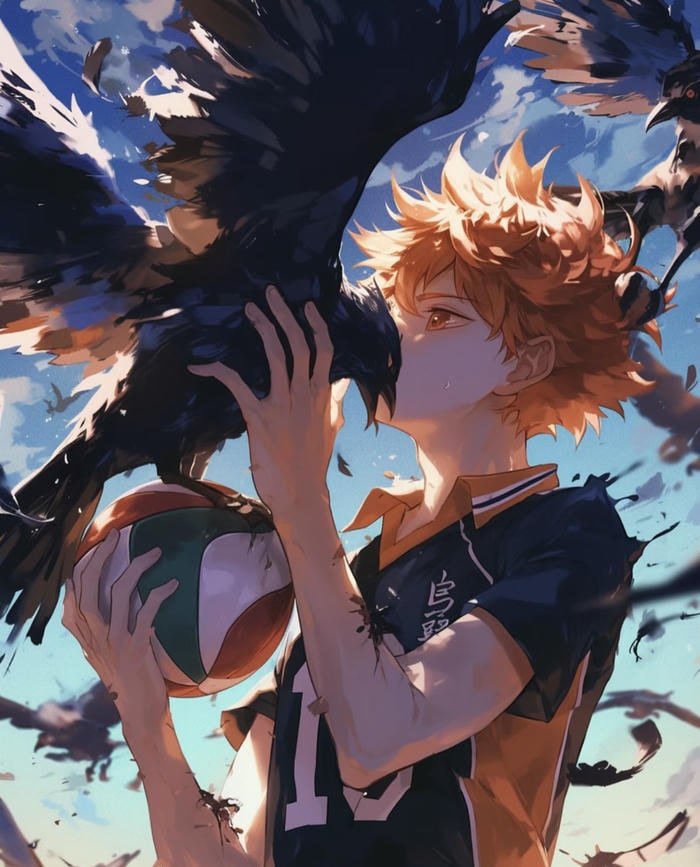 ảnh anime thể thao bóng chuyền