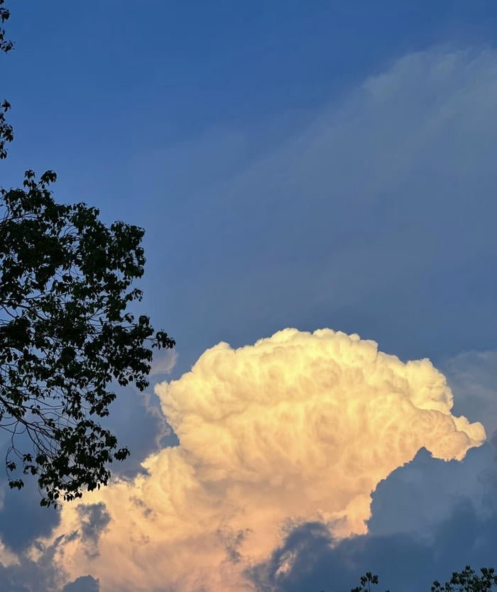 ảnh bầu trời bình yên giản dị