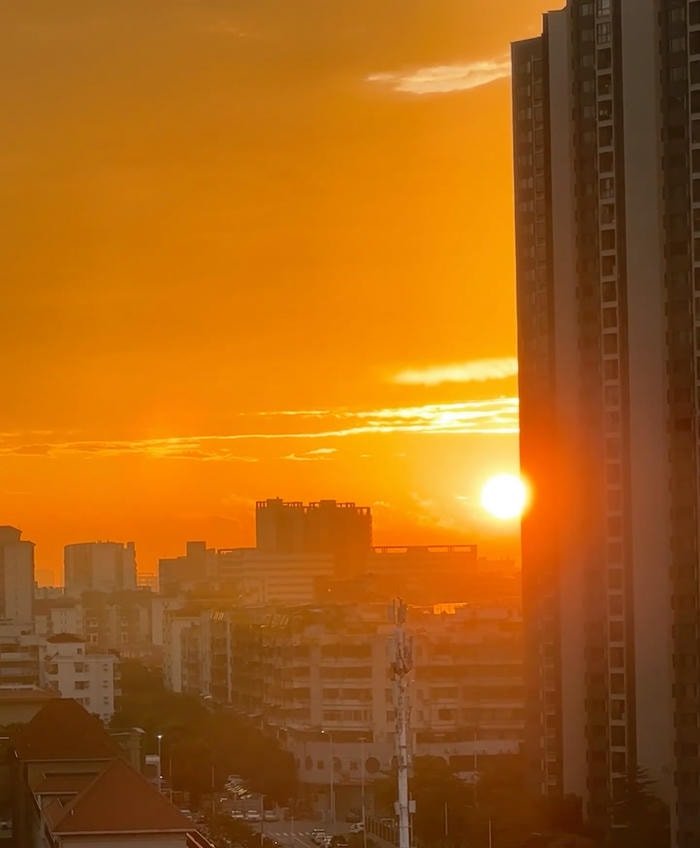 ảnh bình minh đầy cảm xúc