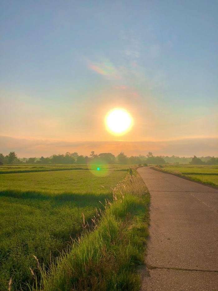 ảnh bình minh lung linh