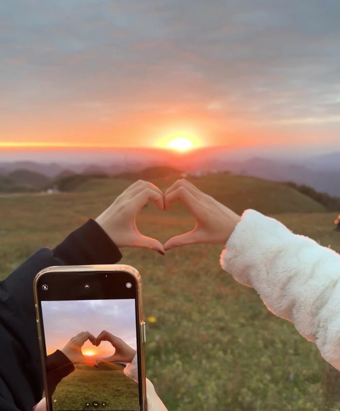 ảnh bình minh rạng ngời