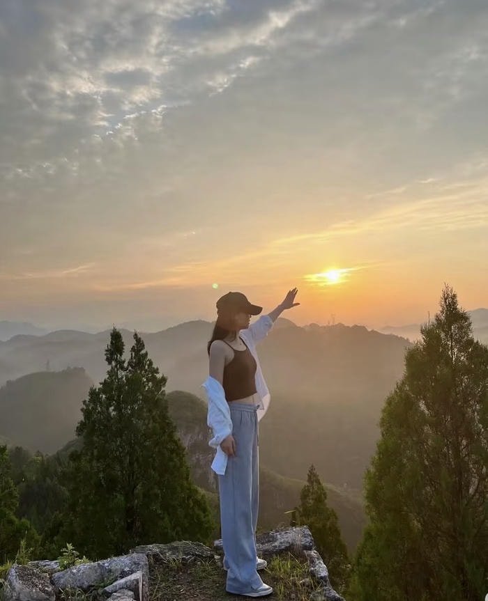 ảnh bình minh tinh khôi