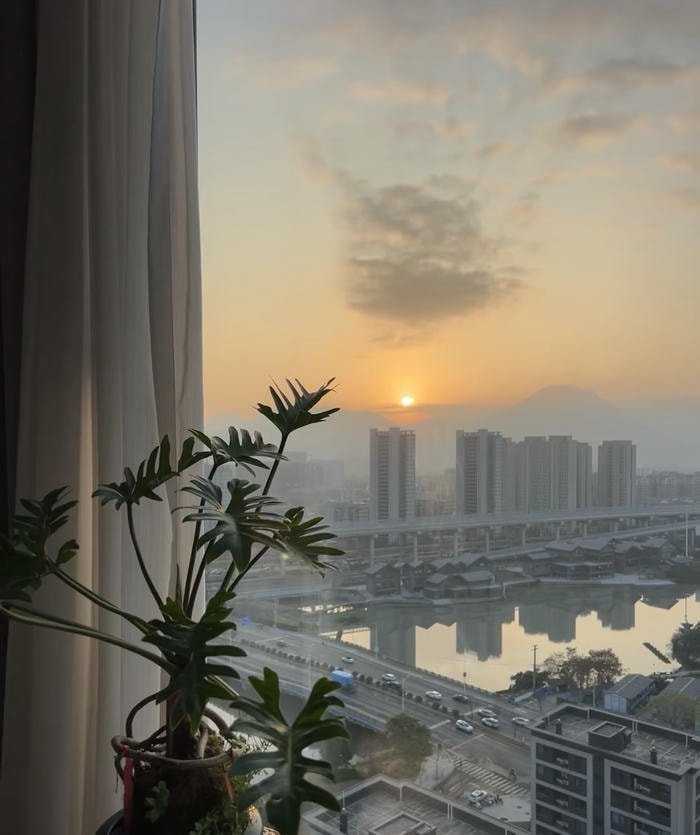 ảnh bình minh tràn đầy năng lượng