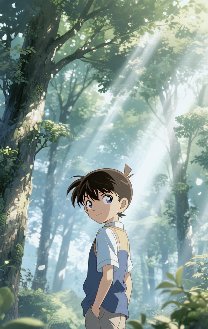 ảnh conan trong rừng