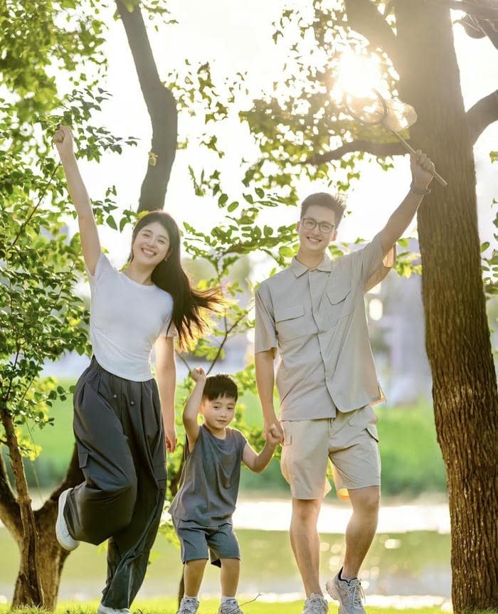 ảnh gia đình êm đềm