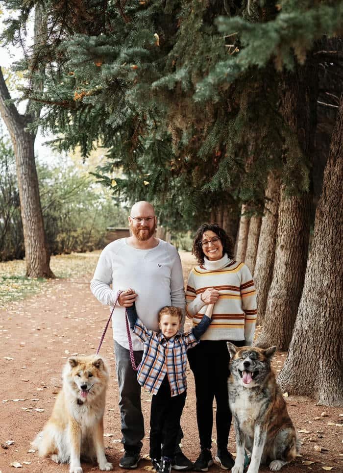 ảnh gia đình tươi vui