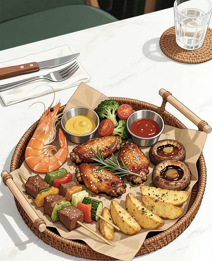 ảnh món ăn trong anime