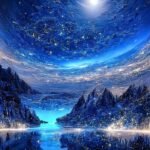 ảnh nền bầu trời đêm huyền bí