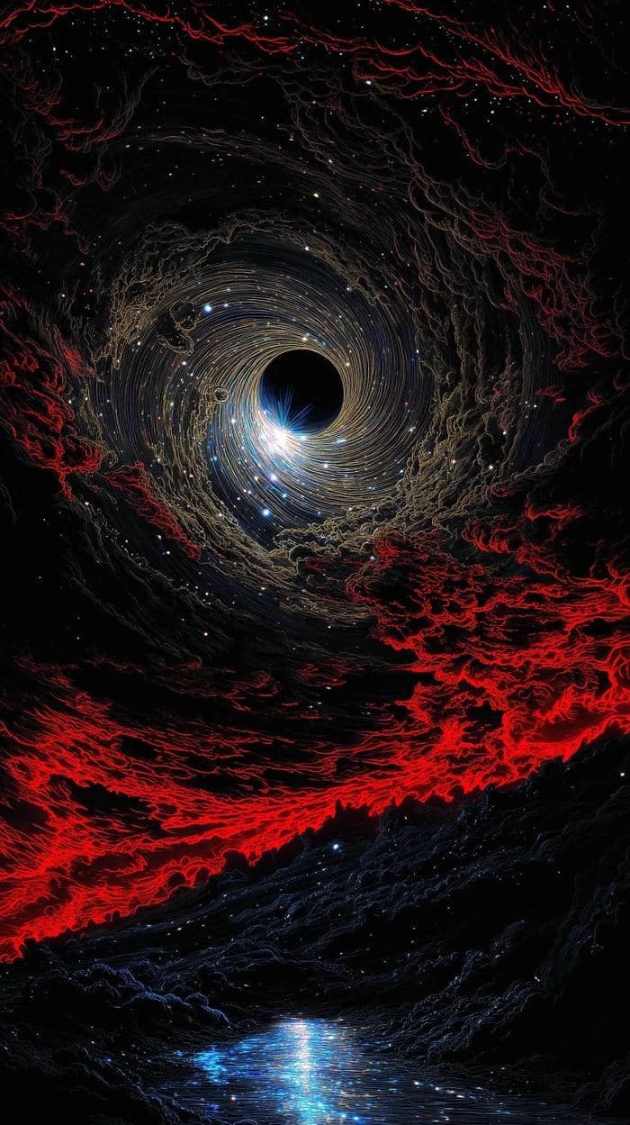 ảnh nền bầu trời đêm tĩnh lặng