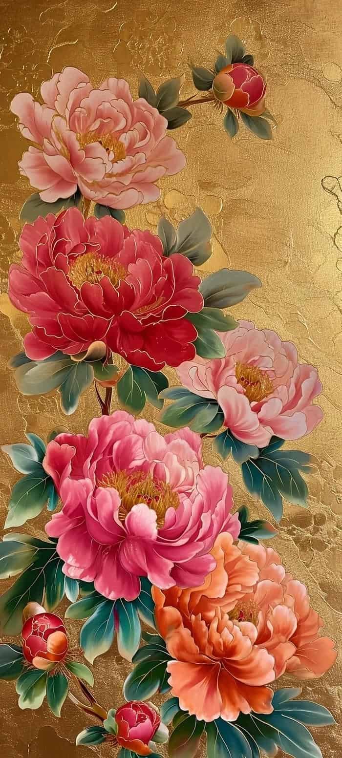 ảnh nền hoa mẫu đơn tự nhiên