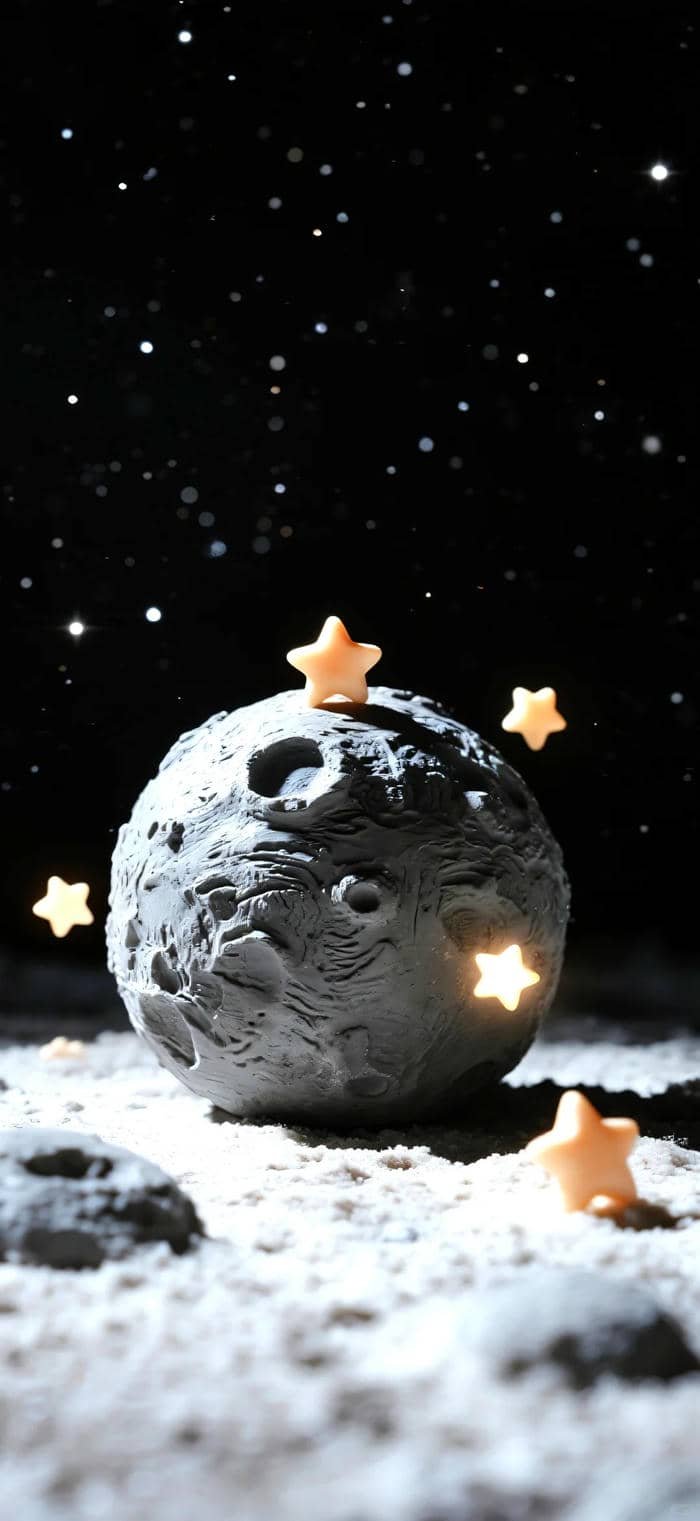 ảnh nền mặt trăng 4k