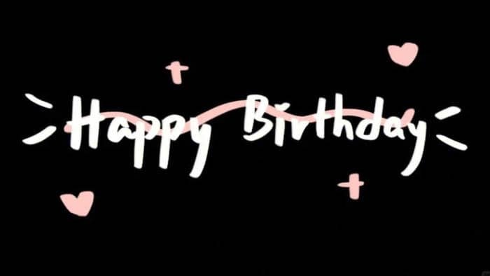 ảnh nền sinh nhật sang trọng