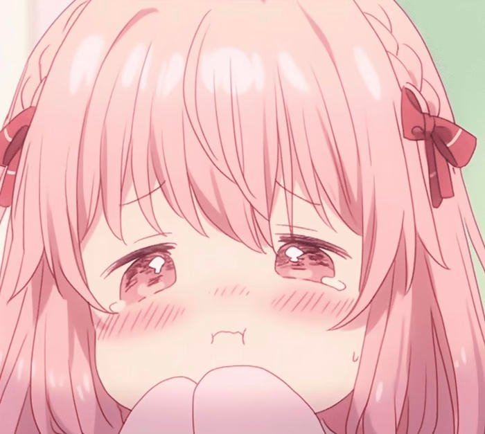 ánh nhìn buồn trong anime