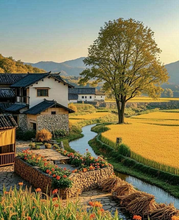 ảnh phong cảnh nông thôn