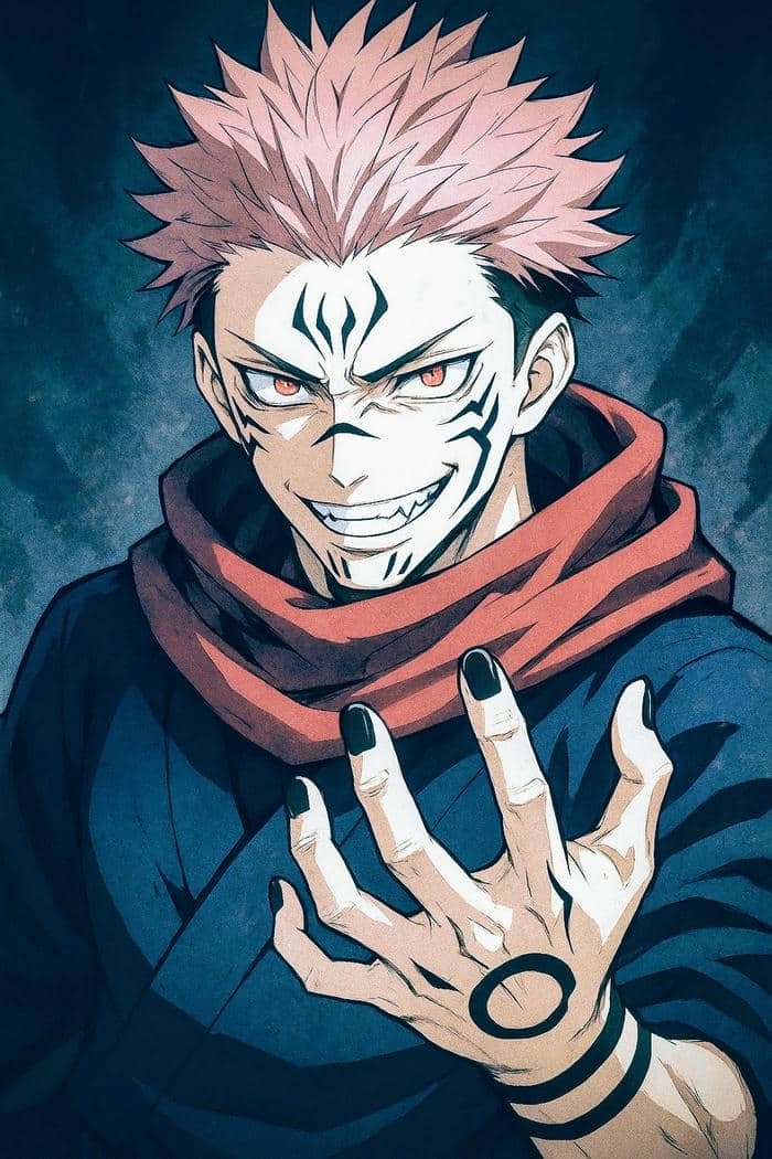 ảnh sukuna khí chất đáng sợ