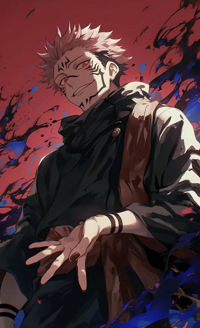 ảnh sukuna nghệ thuật