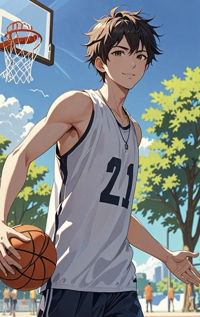 anime basketball player