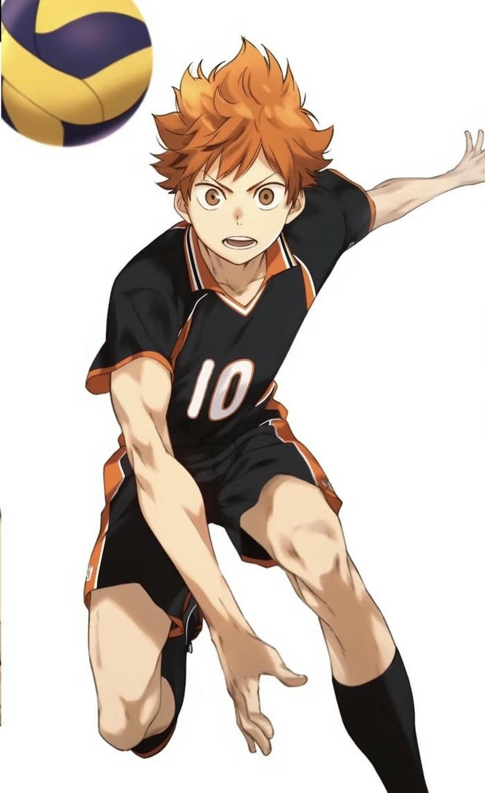anime boy volleyball