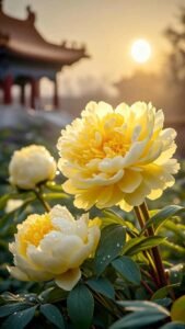 background hoa mẫu đơn