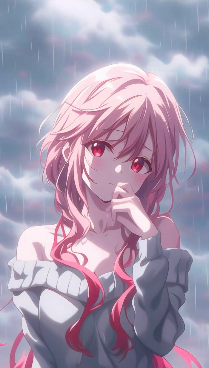 bức tranh anime siêu rõ