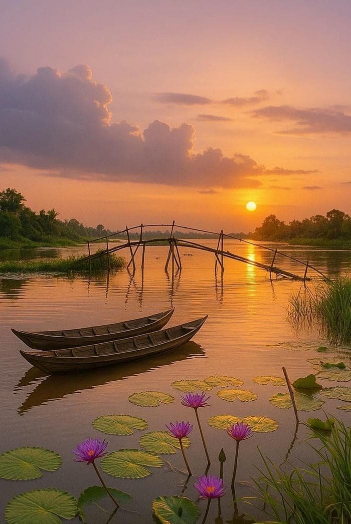 hình ảnh cảnh đẹp Việt Nam sông nước