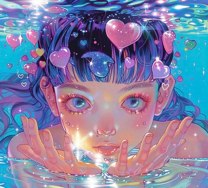 hình ảnh tươi sáng anime