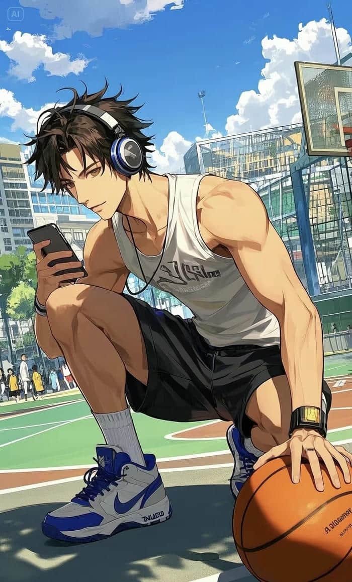 hình anime bóng rổ ngầu