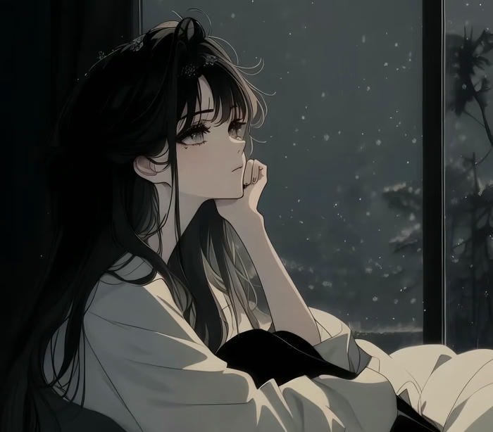 hình anime buồn đẹp