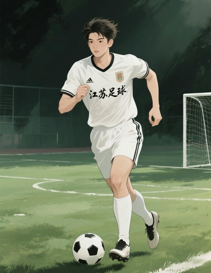 hình anime đá bóng