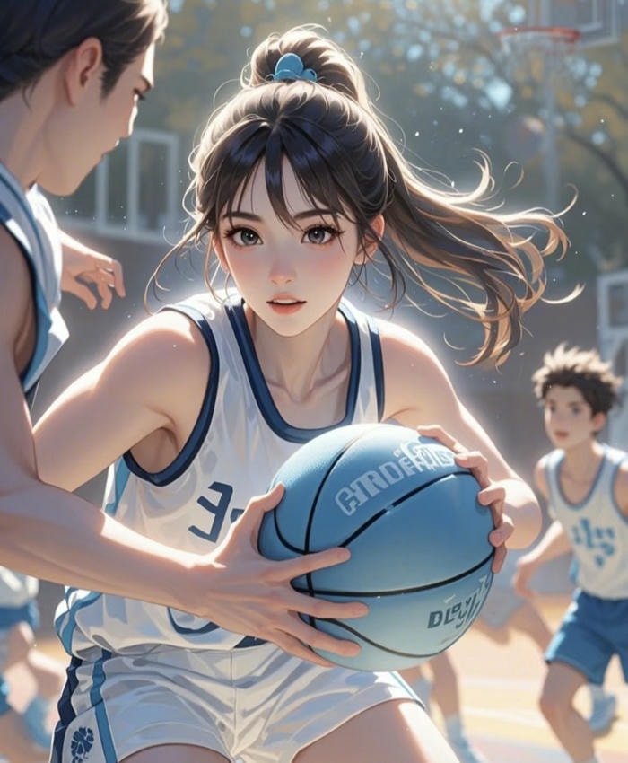 hình anime đội bóng rổ