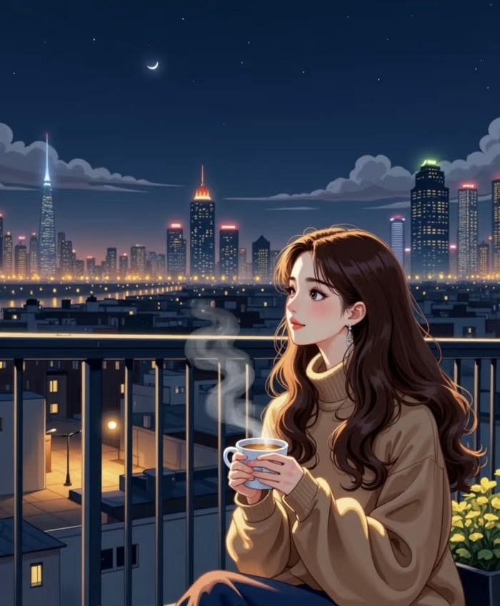 hình anime girl buồn