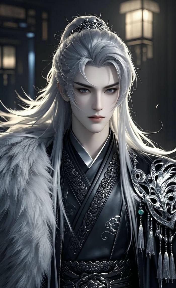 hình anime nam cổ trang ngầu