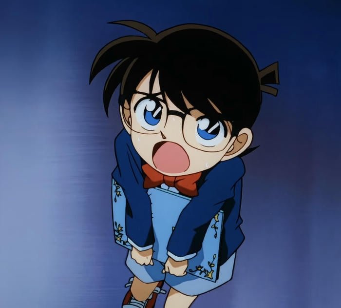 hình conan biểu cảm đáng yêu