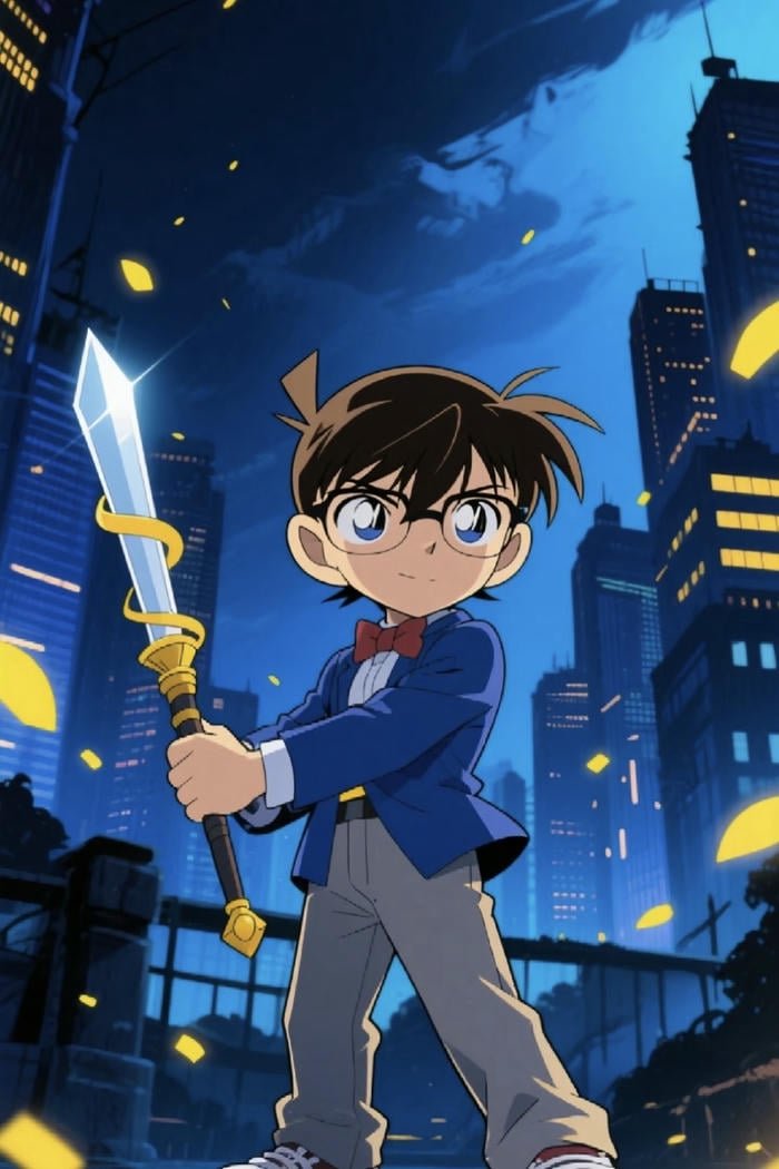 hình conan thần thái