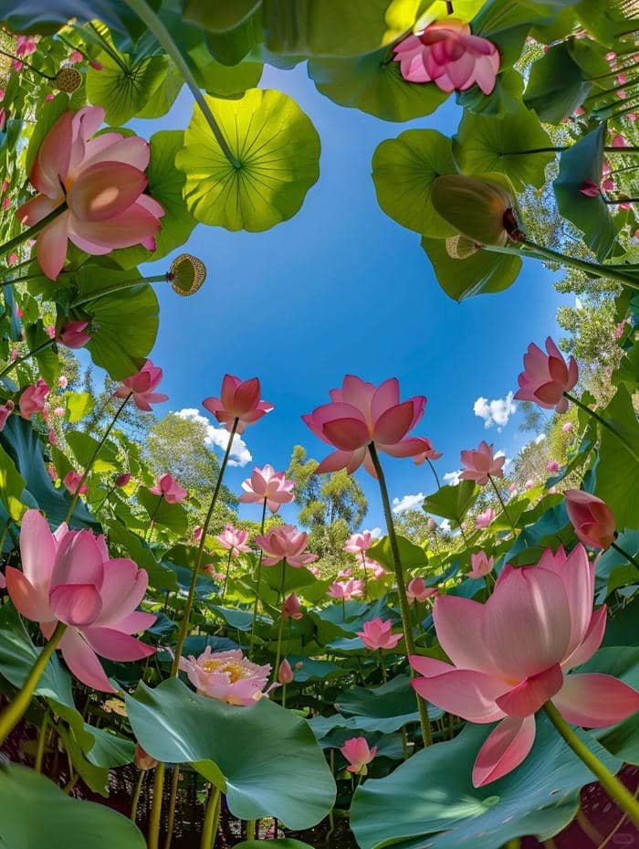 hình nền hoa sen phong thủy