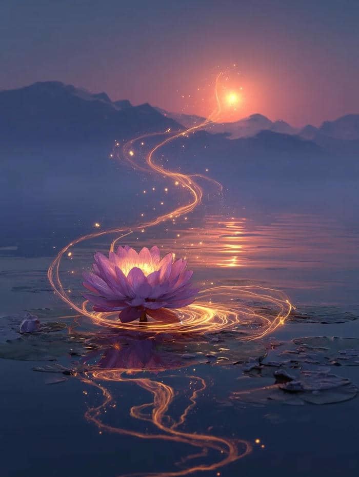 hình nền hoa sen sang trọng