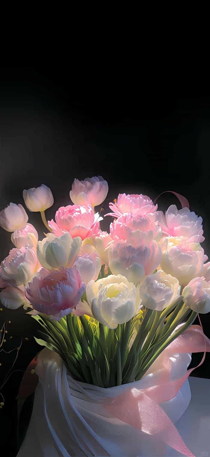 hình nền hoa vintage