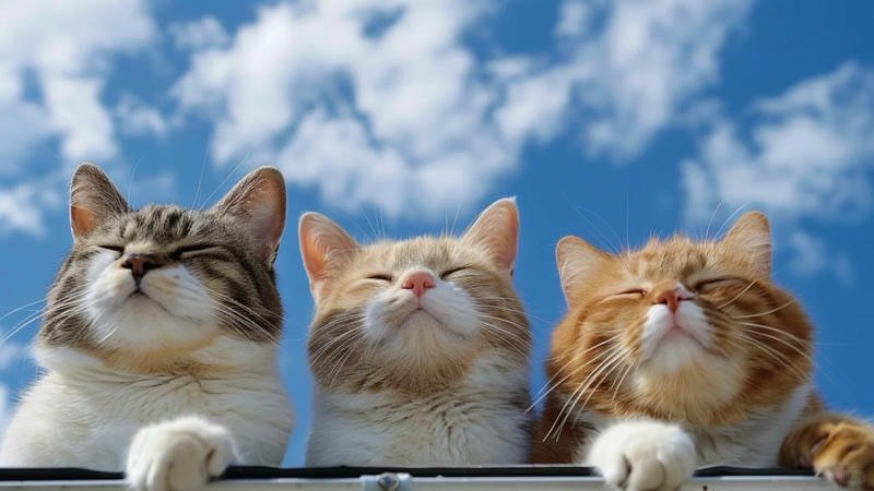 hình nền macbook mèo