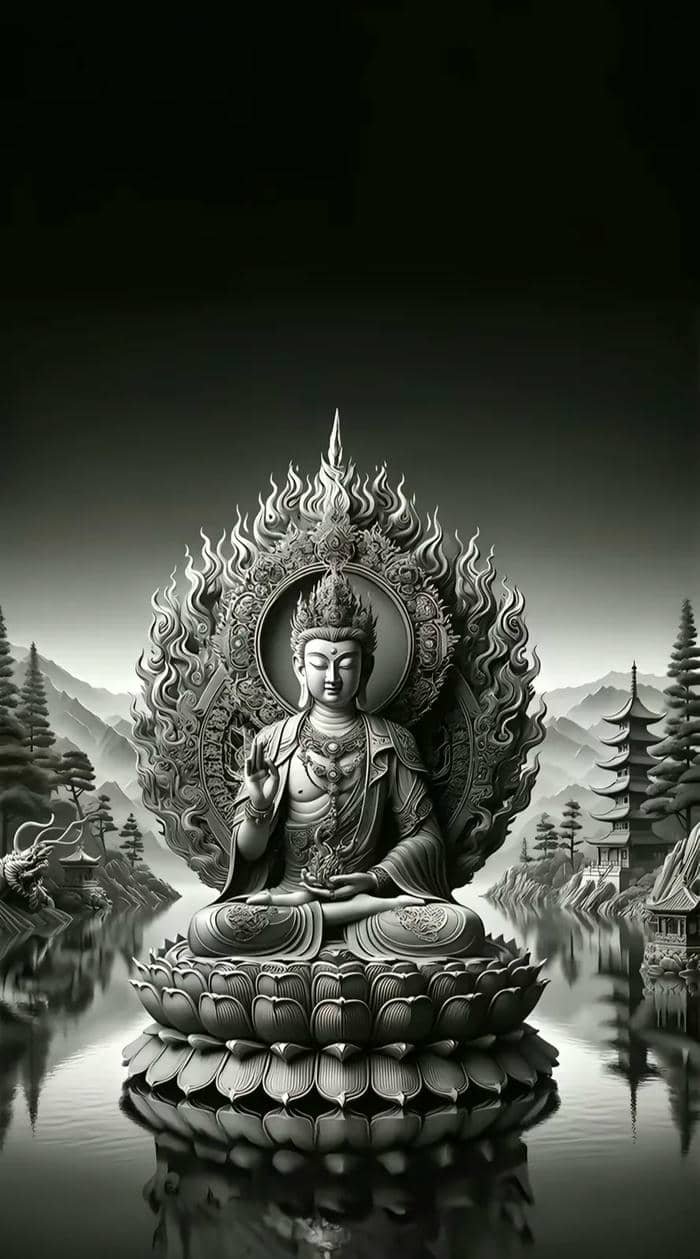 hình nền phật đẹp nhẹ nhàng